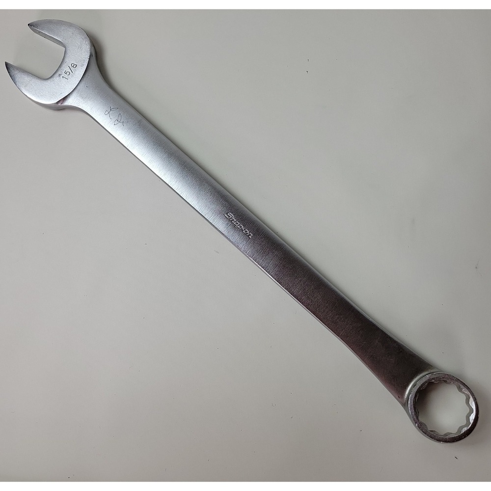 Snap-on OEX52 Combination Wrench 1-5/8 Inch 12-Point SAE USA Made Hand Tool